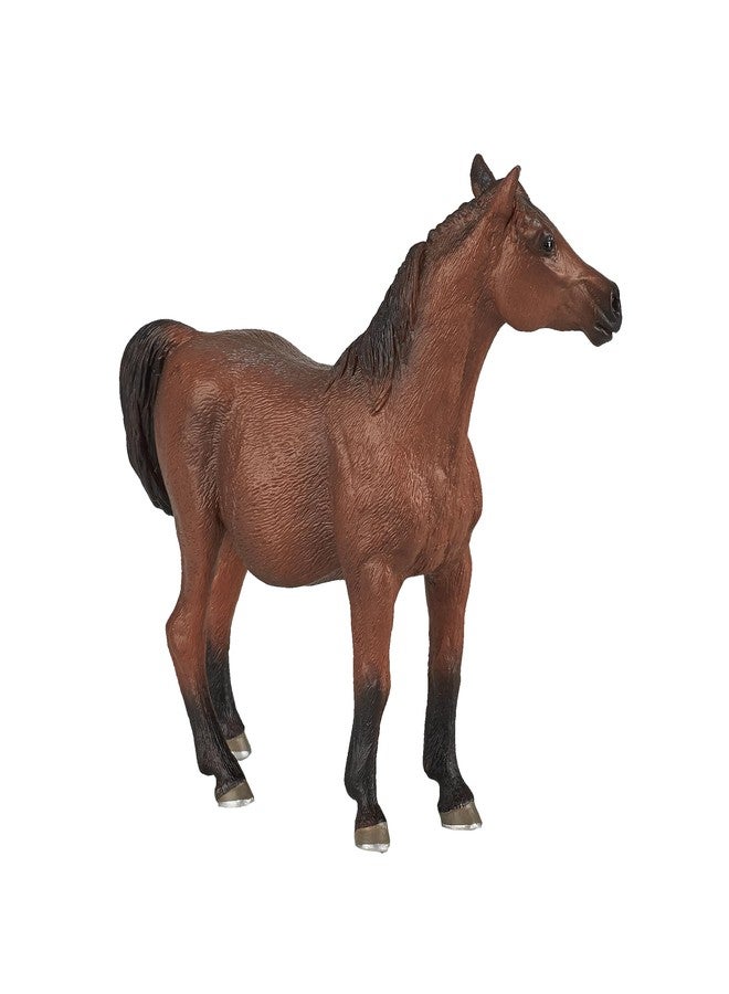 MOJO Arabian Mare in Foal Realistic Horse Toy Replica Hand Painted Figurine - Image 2